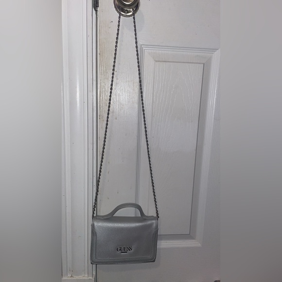Guess Silver Purse - Picture 2 of 4
